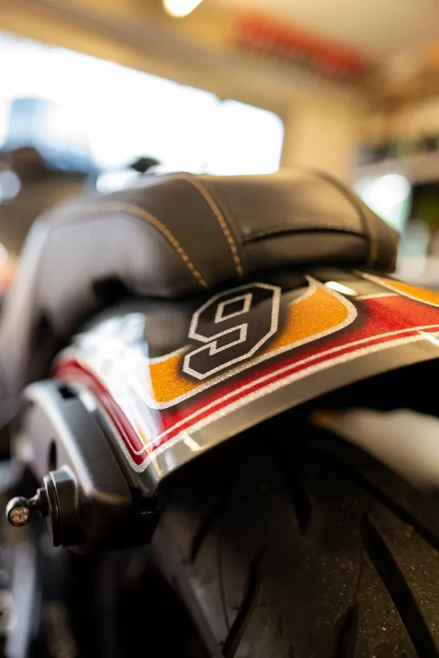 Indian Motorcycle Scout Rogue Custom Build 3